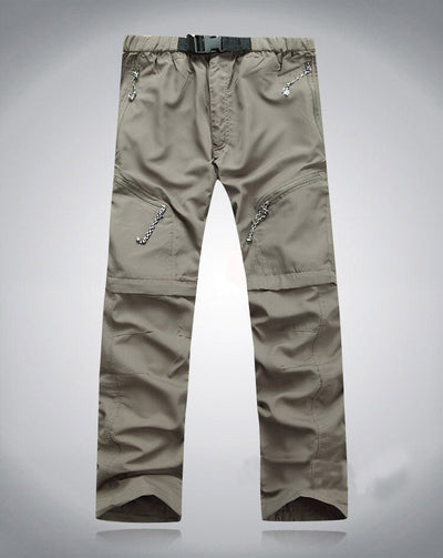 Herren Zip-Off Hose mit Reißverschlusstaschen