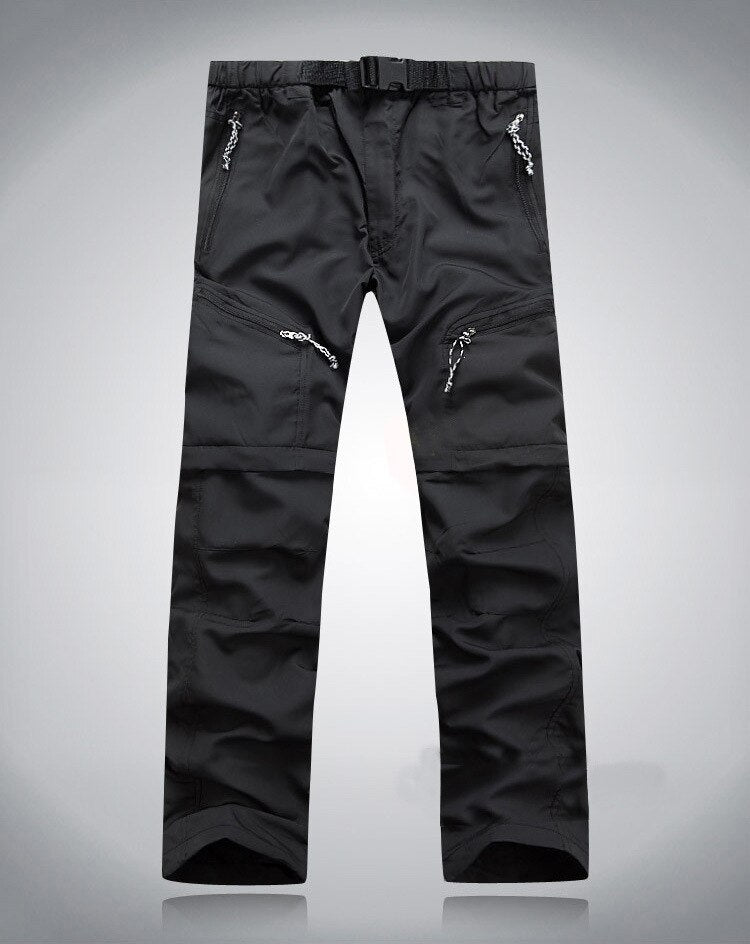 Herren Zip-Off Hose mit Reißverschlusstaschen