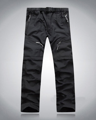 Herren Zip-Off Hose mit Reißverschlusstaschen