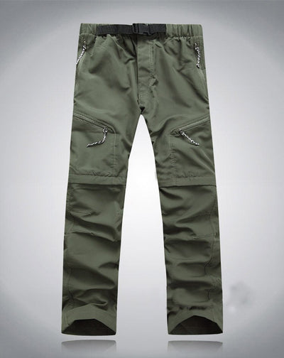 Herren Zip-Off Hose mit Reißverschlusstaschen