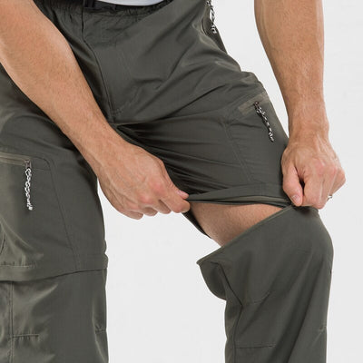 Herren Zip-Off Hose mit Reißverschlusstaschen