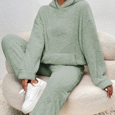 Damen-Hoodie und Jogginghose im Set