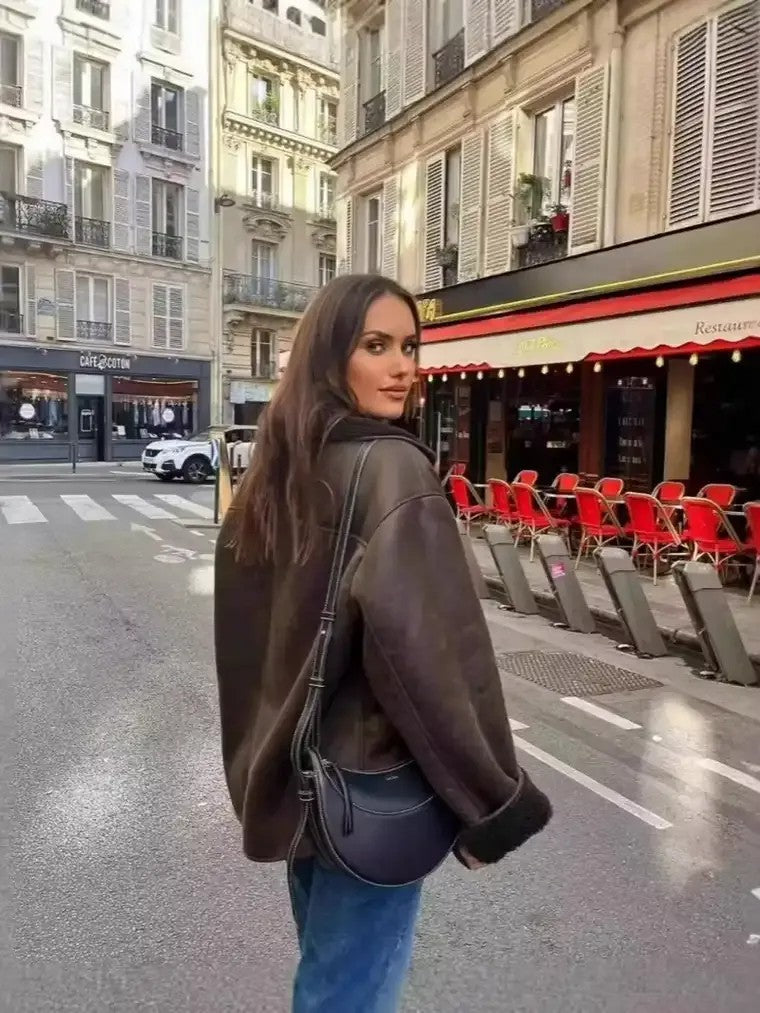 Damen-Jacke mit doppelseitigem Design