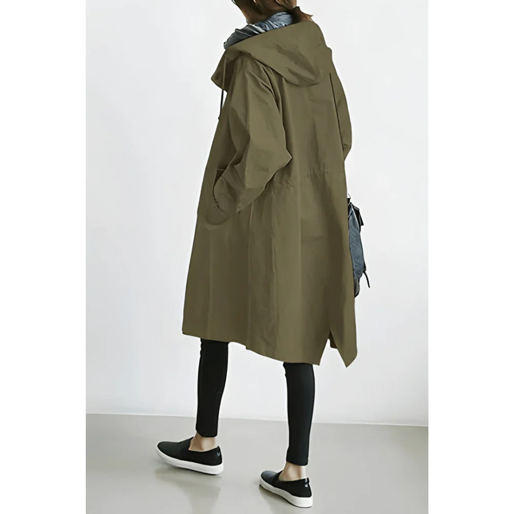 Damen-Trenchcoat in Übergröße