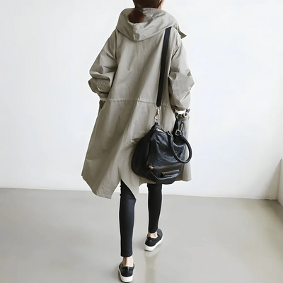 Damen-Trenchcoat in Übergröße