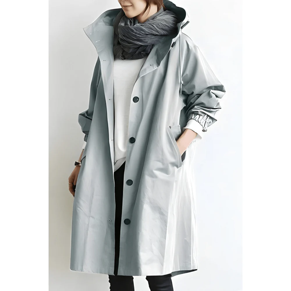 Damen-Trenchcoat in Übergröße