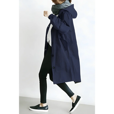 Damen-Trenchcoat in Übergröße