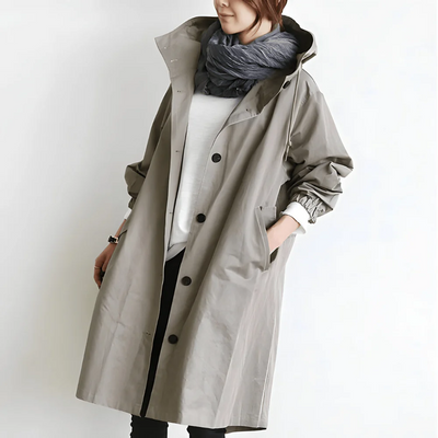 Damen-Trenchcoat in Übergröße