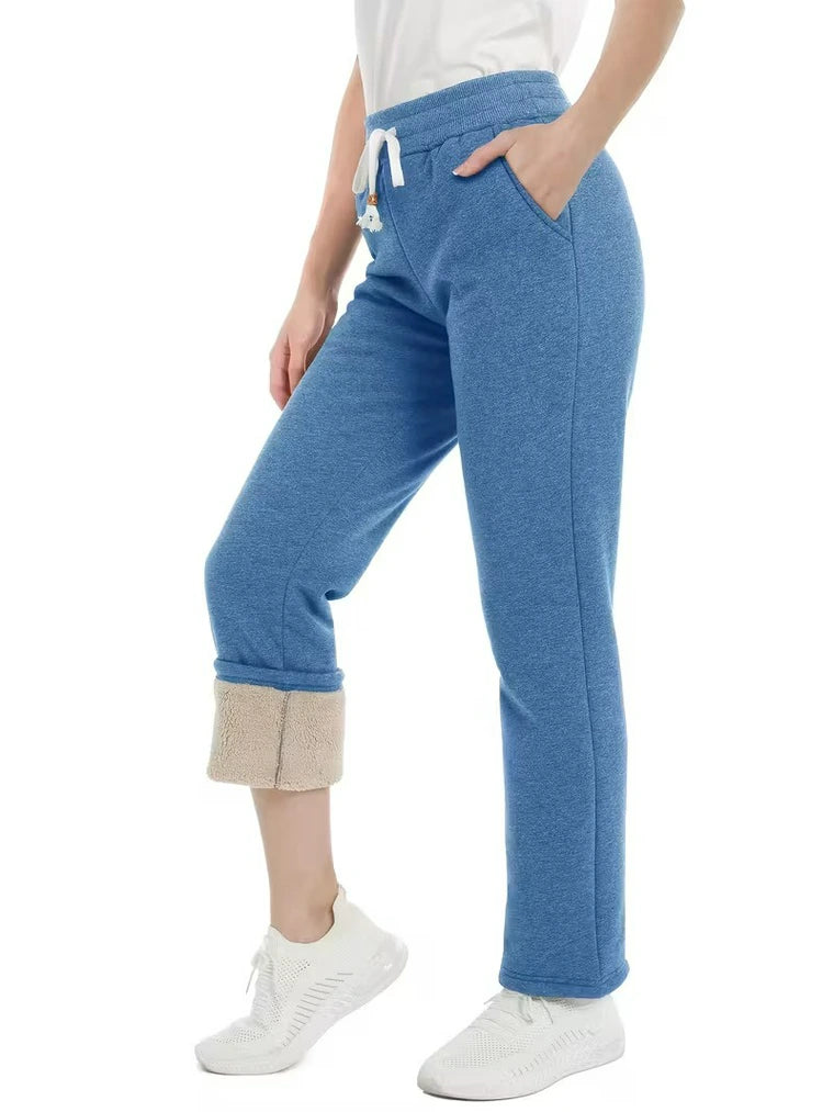 Damen Jogginghose mit Kordelzug und Elastischem Bund