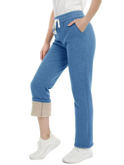 Damen Jogginghose mit Kordelzug und Elastischem Bund