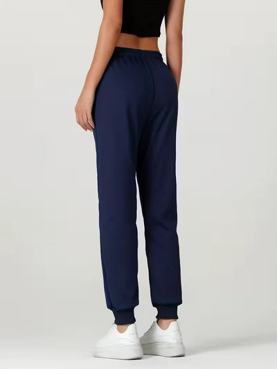 Damen Thermo-Jogginghose mit Reißverschlusstasche und Kordelzug