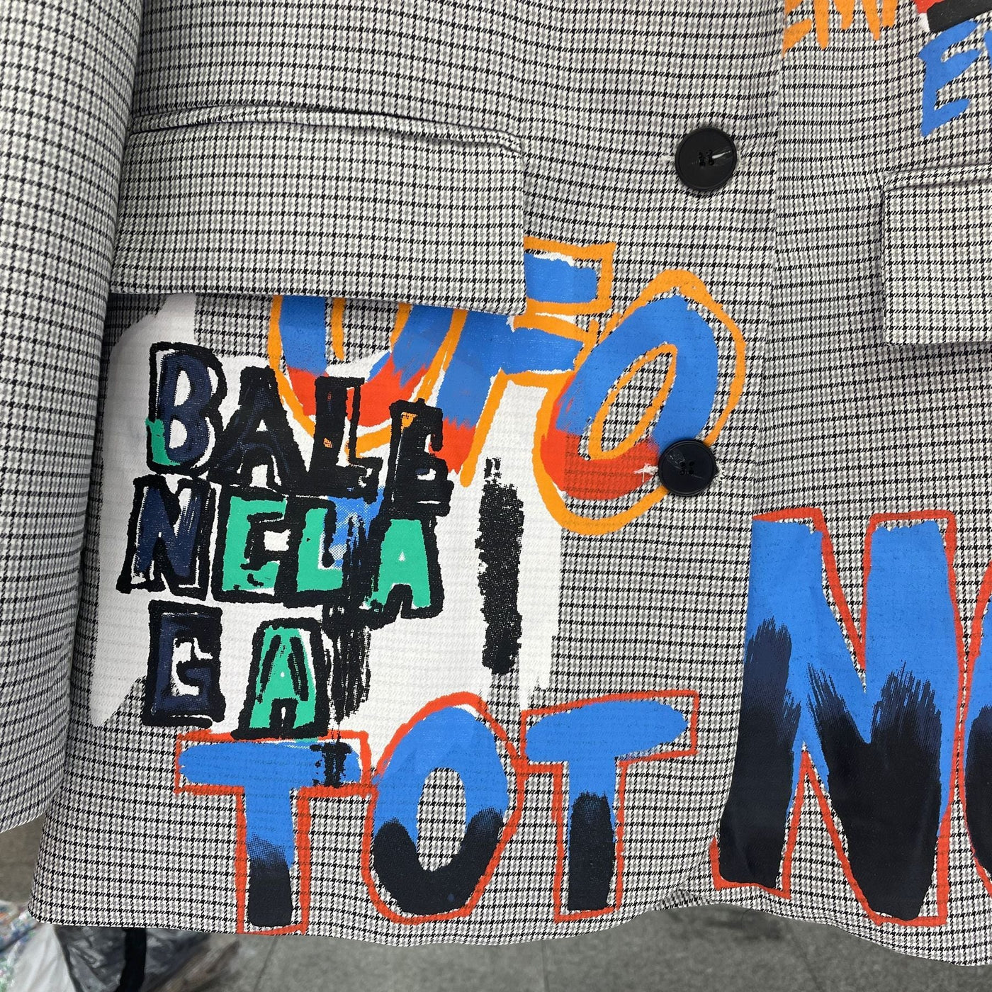 Blazer mit Grafikdruck für Damen