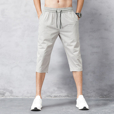 Cropped-Hose mit Kordelzug für Herren