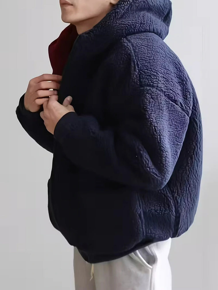 Herren Steppjacke mit Reißverschluss