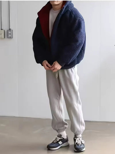 Herren Steppjacke mit Reißverschluss