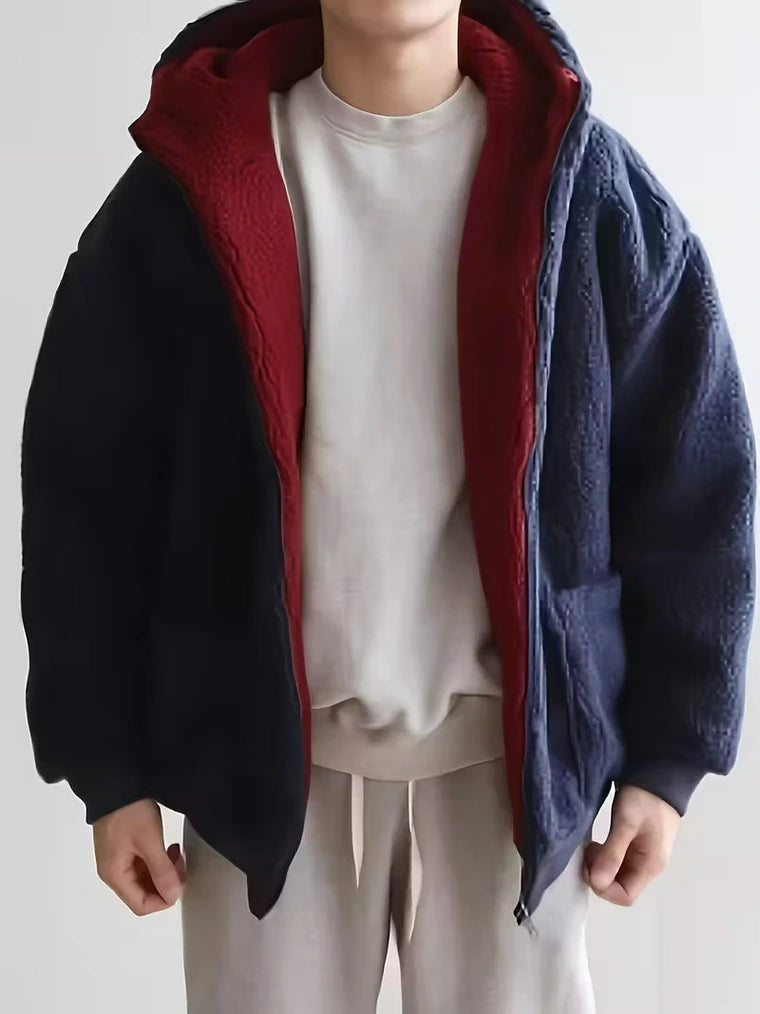 Herren Steppjacke mit Reißverschluss