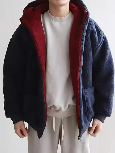 Herren Steppjacke mit Reißverschluss