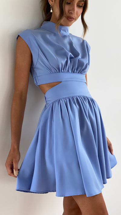 Plissiertes Minikleid für Damen
