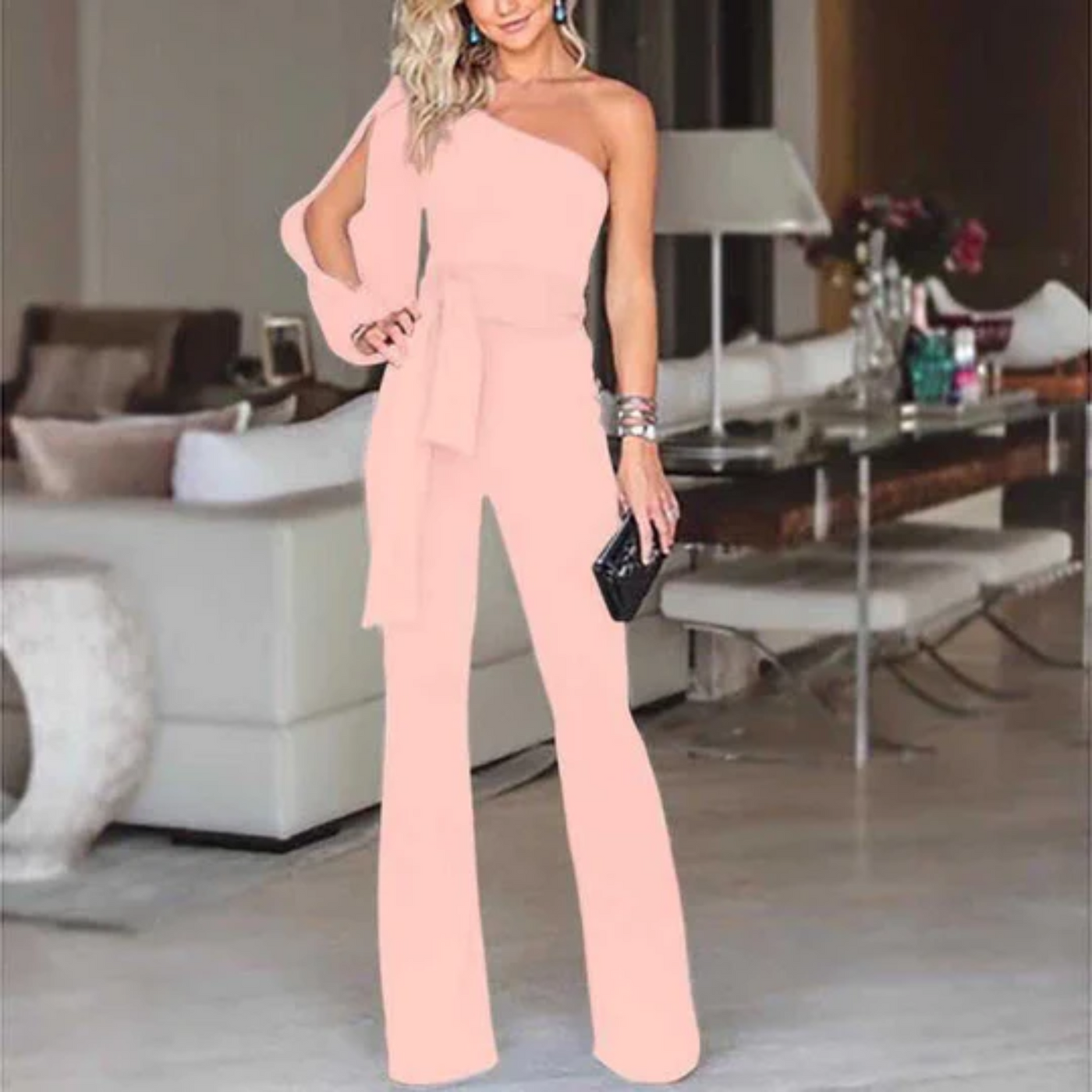 Ein-Schulter-Overall für Damen