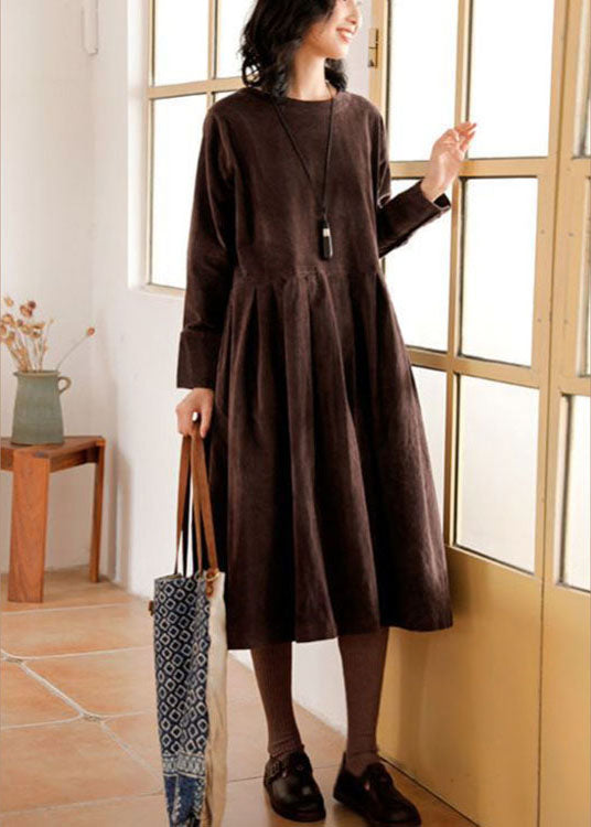 Langärmliges Kleid für Damen