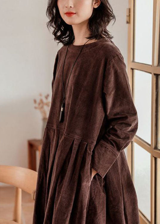 Langärmliges Kleid für Damen