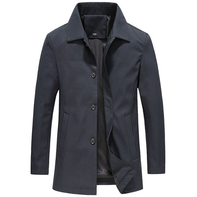 Trenchcoat mit Knöpfen für Herren