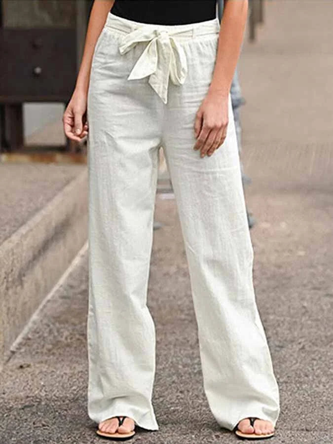 Sommerliche Leinenhosen für Damen
