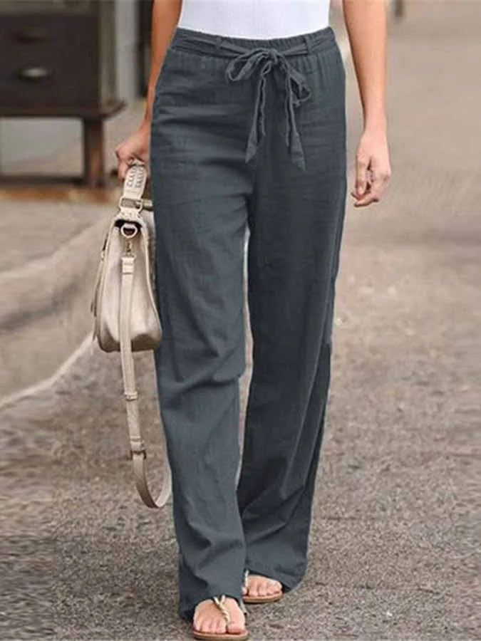 Sommerliche Leinenhosen für Damen