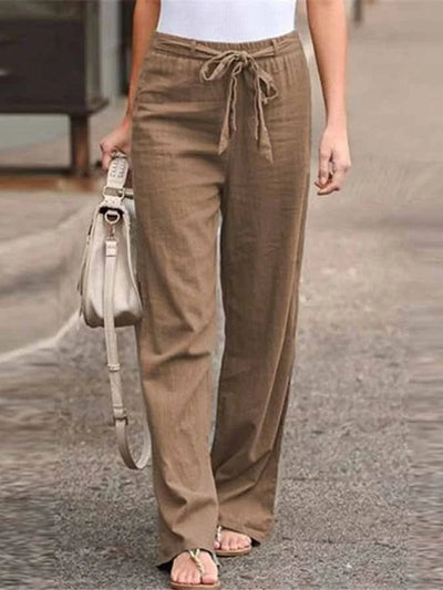 Sommerliche Leinenhosen für Damen
