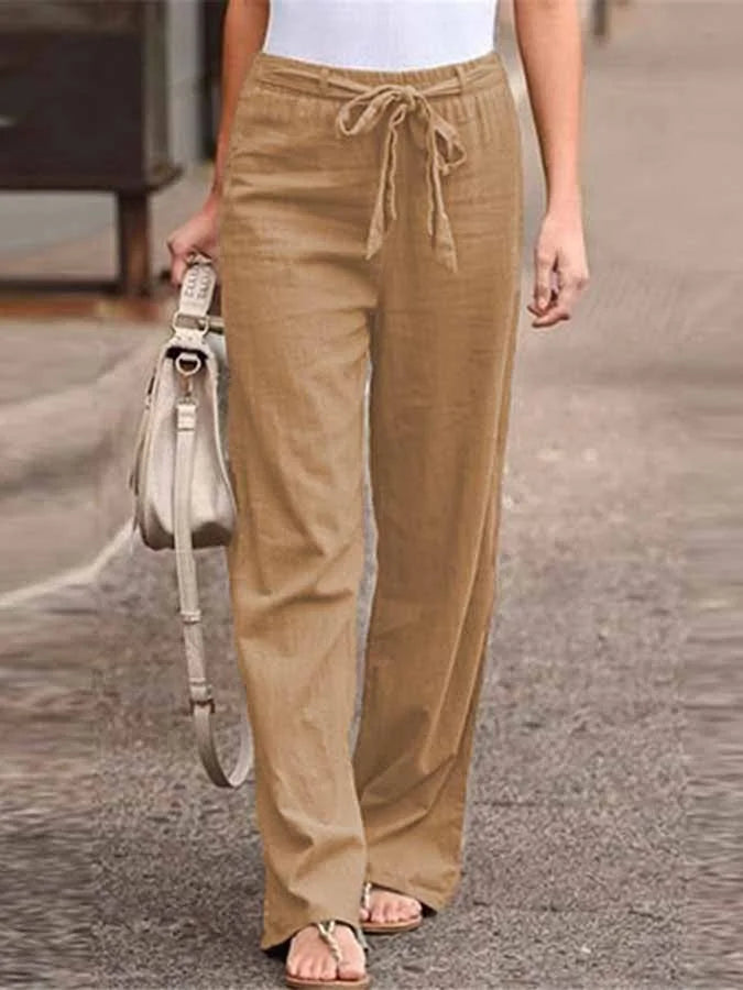 Sommerliche Leinenhosen für Damen