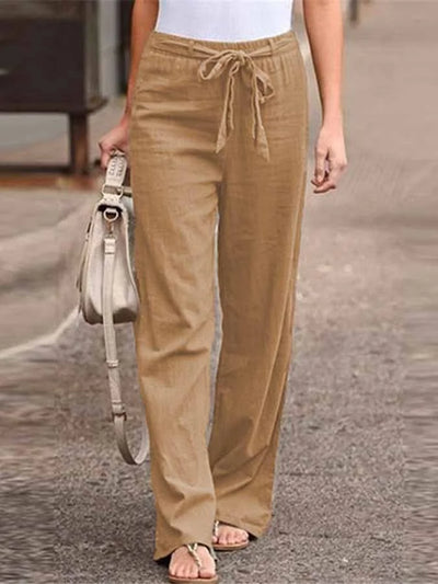 Sommerliche Leinenhosen für Damen