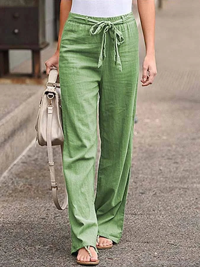 Sommerliche Leinenhosen für Damen