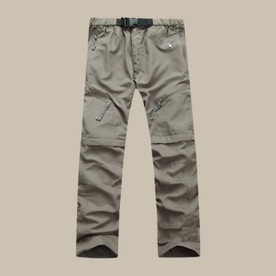 Herren Zip-Off Hose mit Reißverschlusstaschen