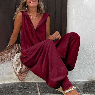 Ärmelloser Jumpsuit für Damen