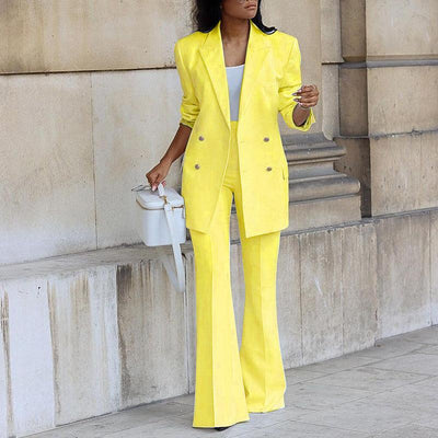 Blazer und Hose Set für Damen