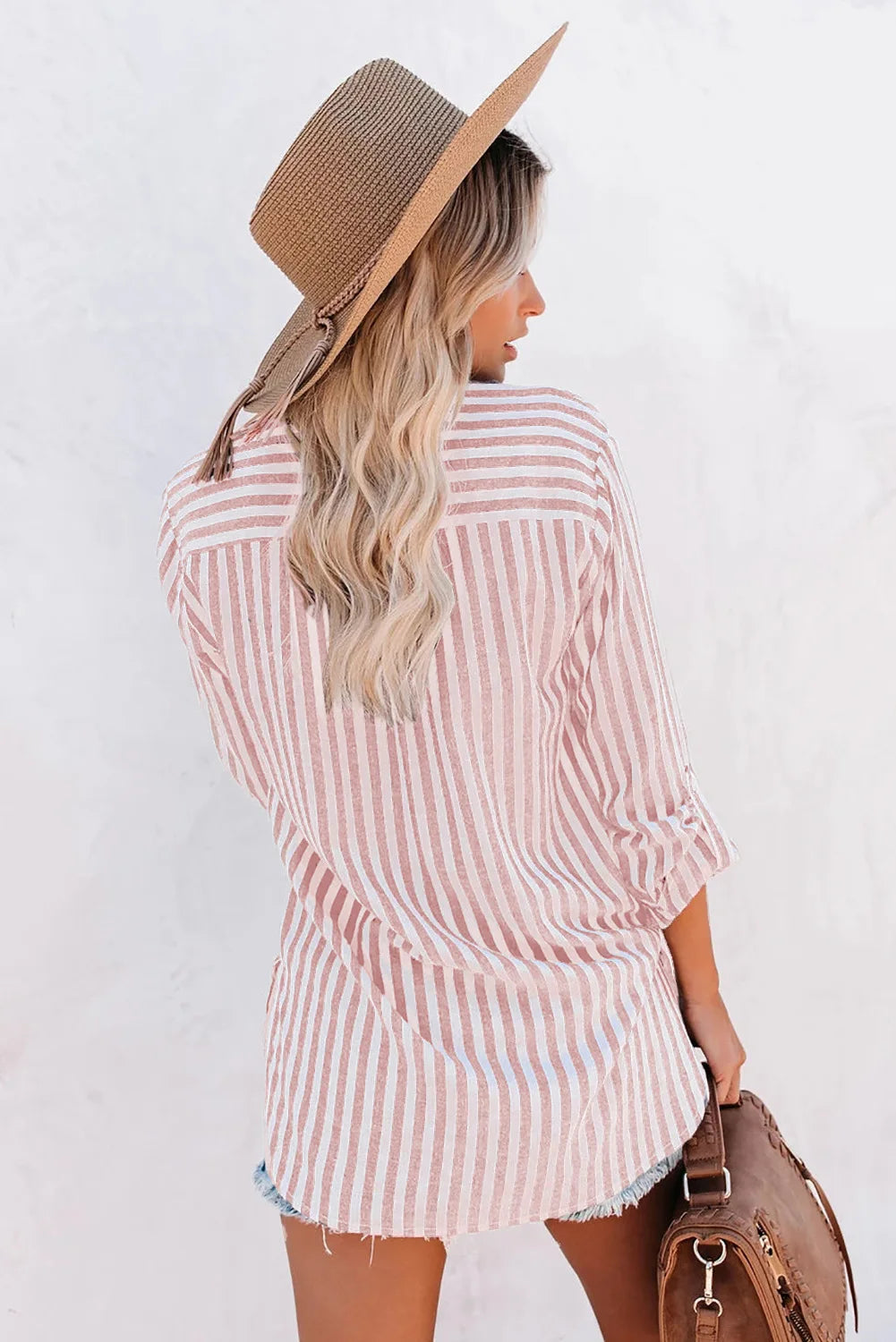 Gestreifte Bluse für Damen