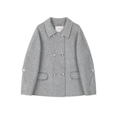 Damen Jacke mit langem Ärmel und Reverskragen