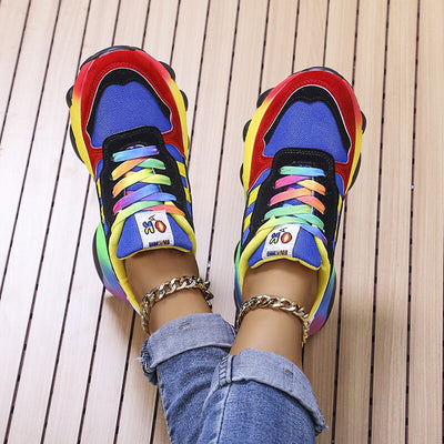 Bunte Sneakers für Damen