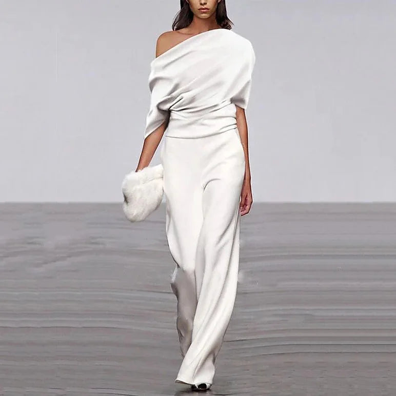 Damen Ein-Schulter-Jumpsuit für den Sommer