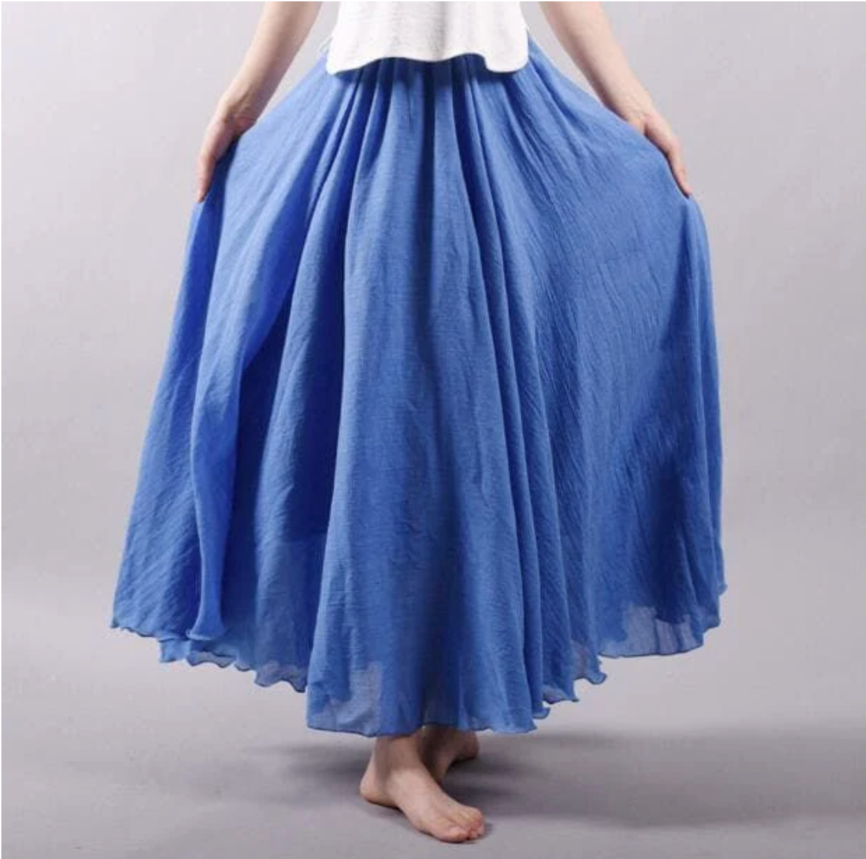 Damen Maxi Rock für den Sommer