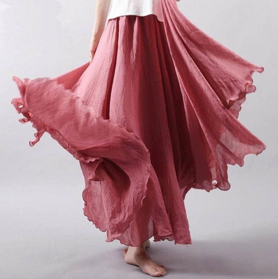 Damen Maxi Rock für den Sommer