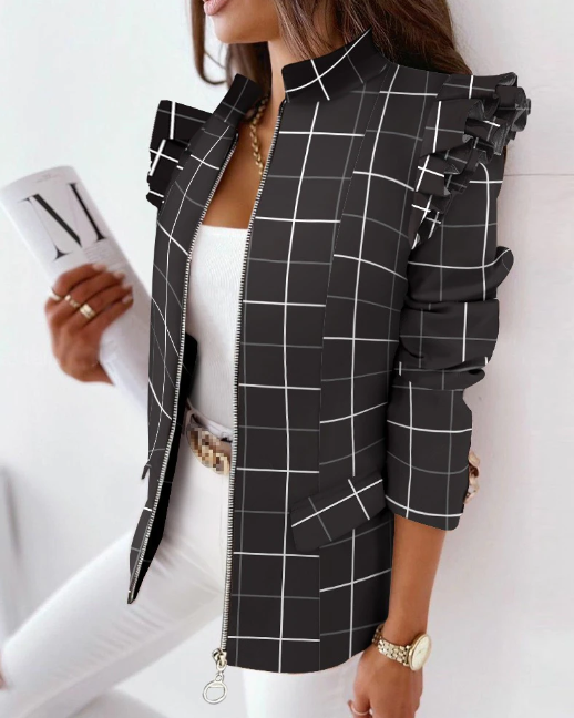 Jacke mit Reissverschluss für Damen