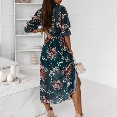 Midikleid mit Schlitz für Damen
