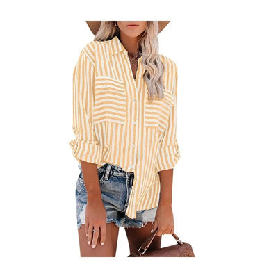 Gestreifte Bluse für Damen