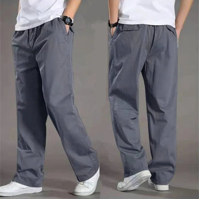 Herren Sommerhosen mit geradem Schnitt und Taschen