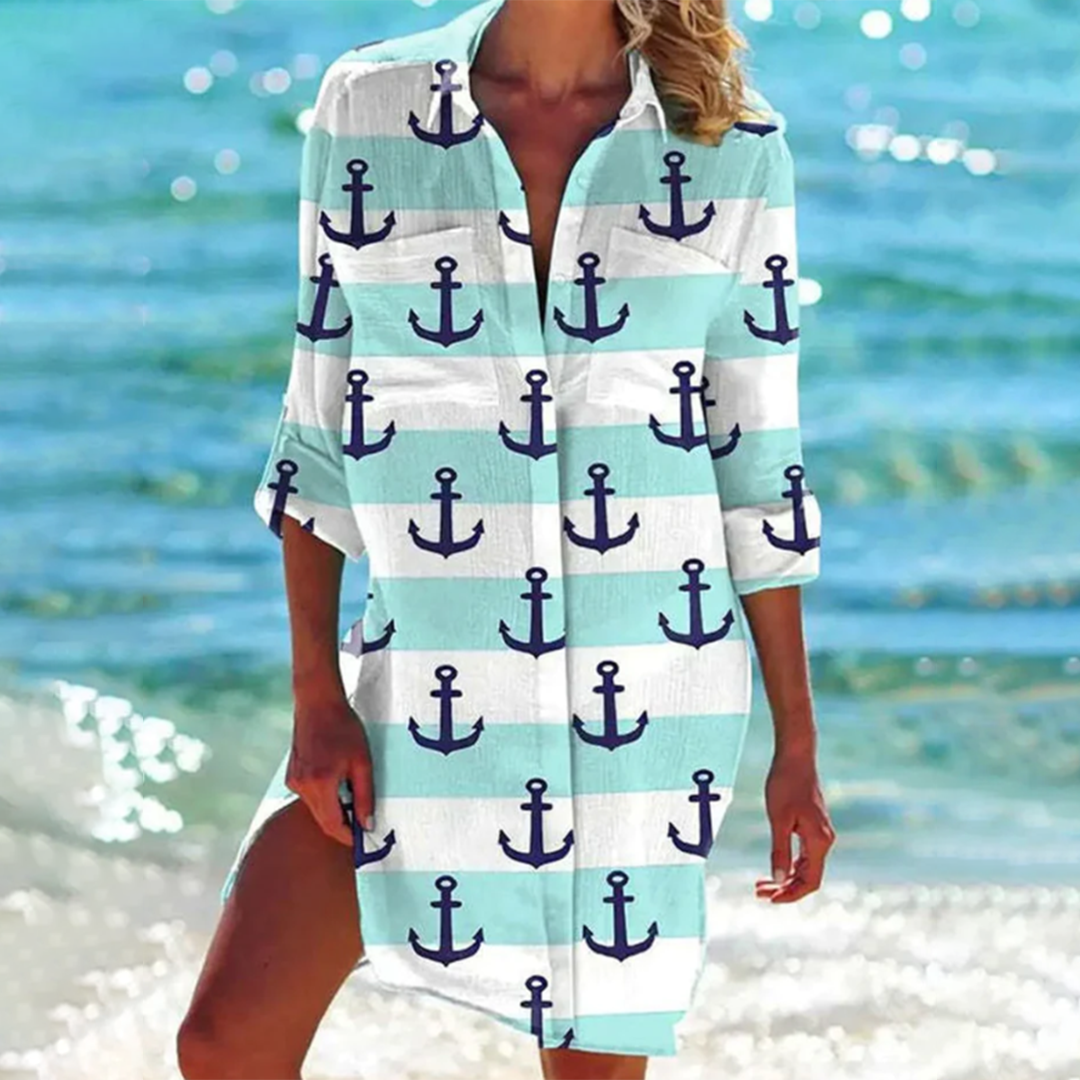 Sommerhemd mit Taschen für Damen