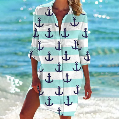 Sommerhemd mit Taschen für Damen