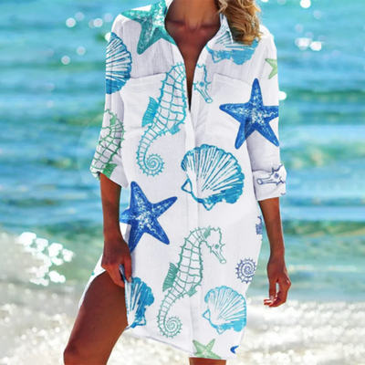 Sommerhemd mit Taschen für Damen