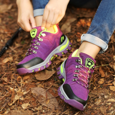 Damen Wanderschuhe mit Schnürung für den Outdoor Einsatz