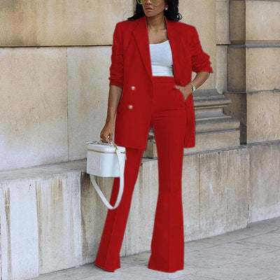 Blazer und Hose Set für Damen